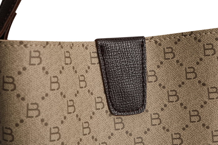 Lucky Bees Bolso tipo cubo Cream, Brown